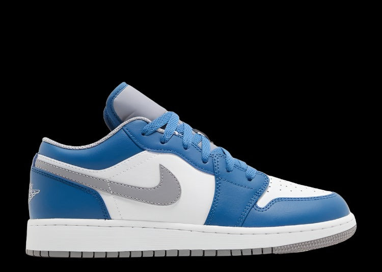 Air Jordan 1 Low 'True Blue' (GS) – Pure Steal Sneaker Store