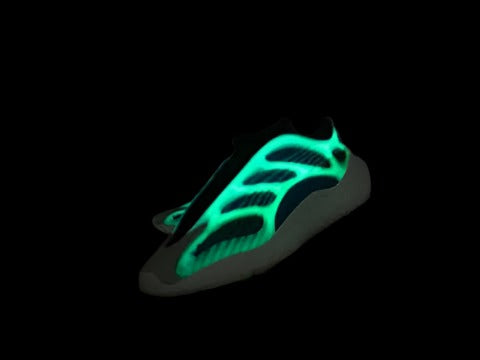 Adidas yeezy glow on sale in the dark secret