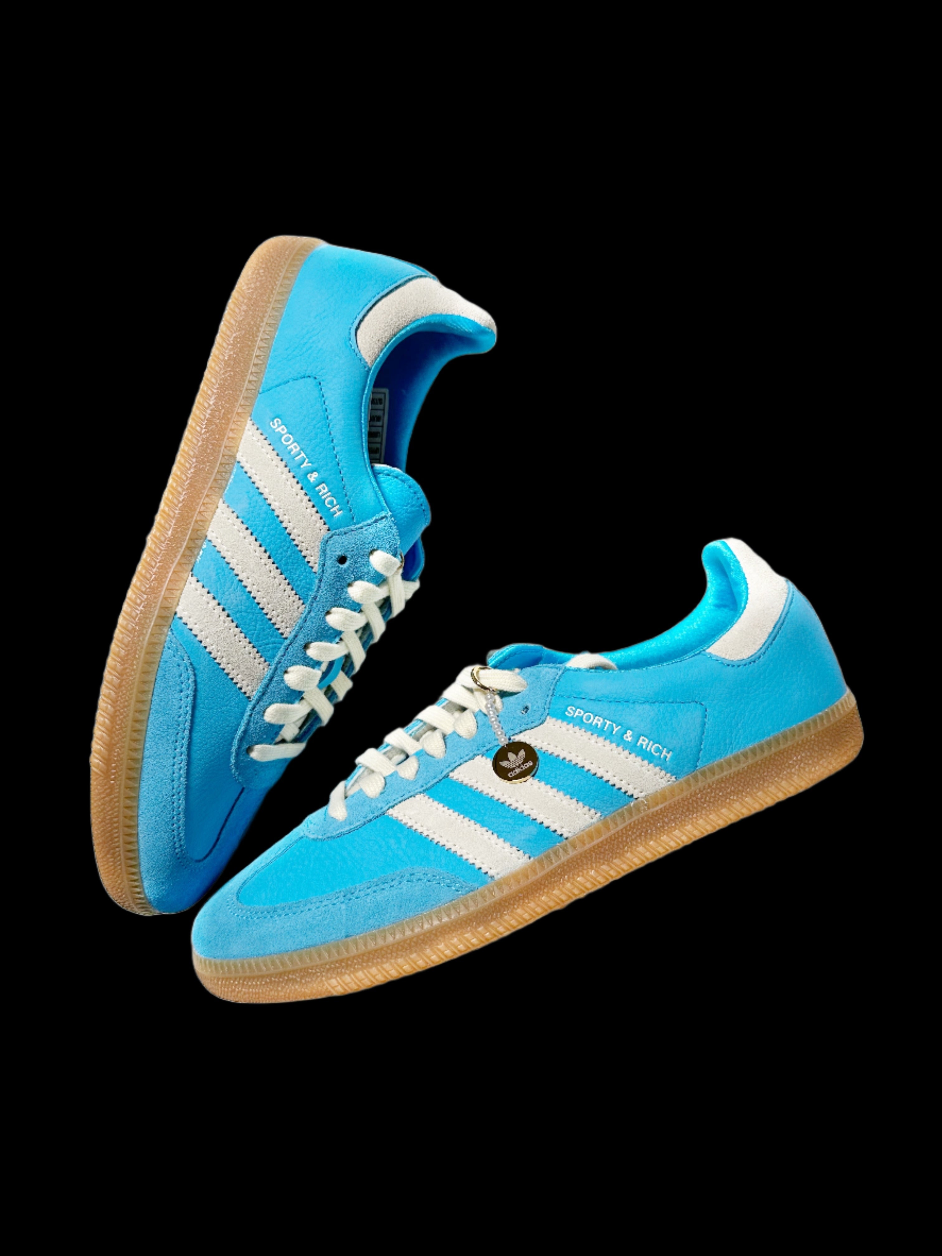 Adidas Samba OG Sporty & Rich 'Baby Blue'